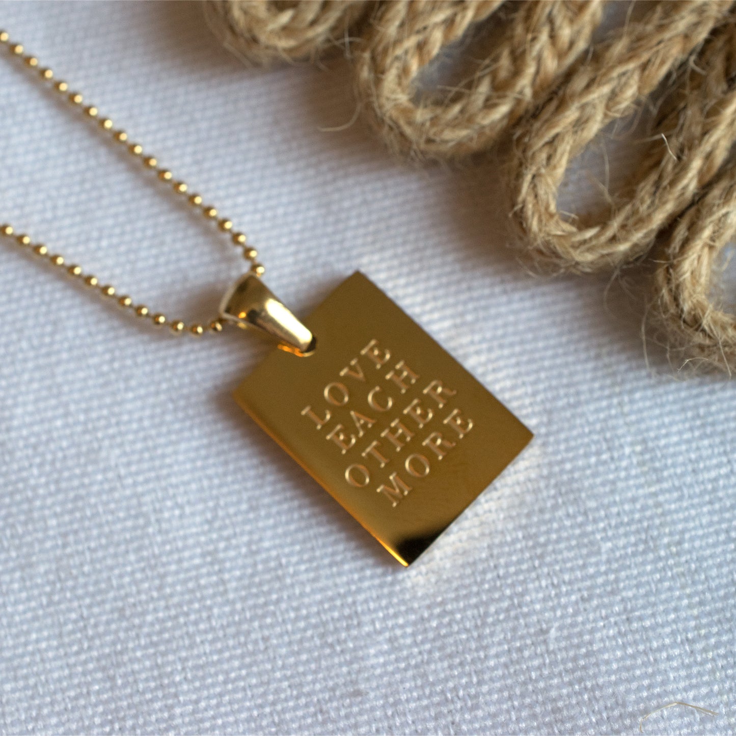 Say it Necklace